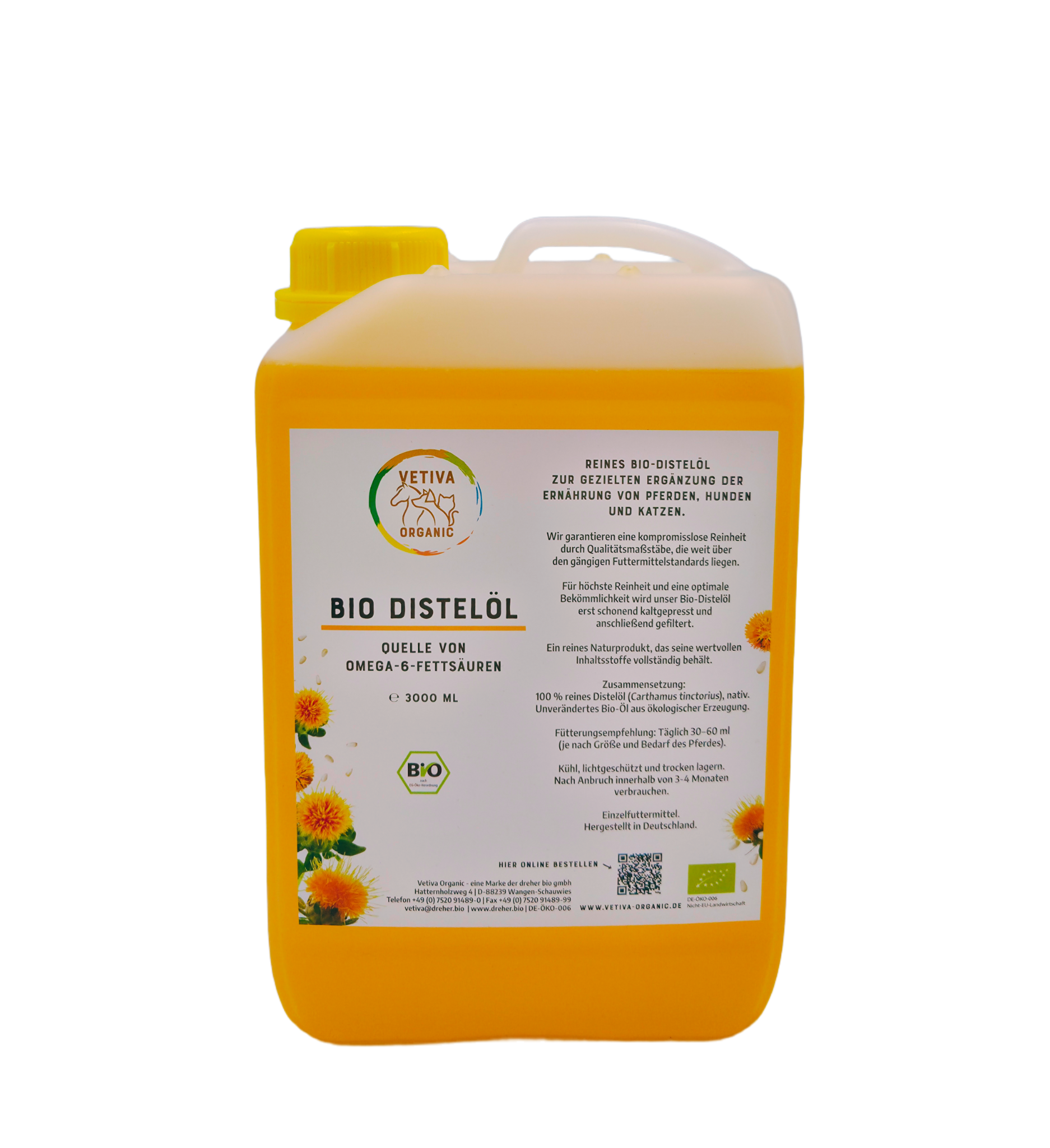 Vetiva - Bio Distelöl