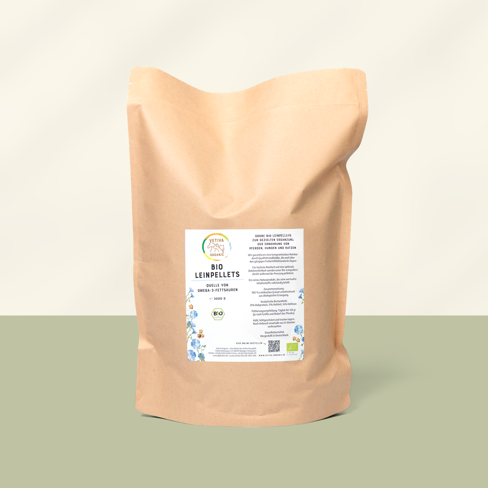 Vetiva - Organic Mix Linseed & Safflower Oil