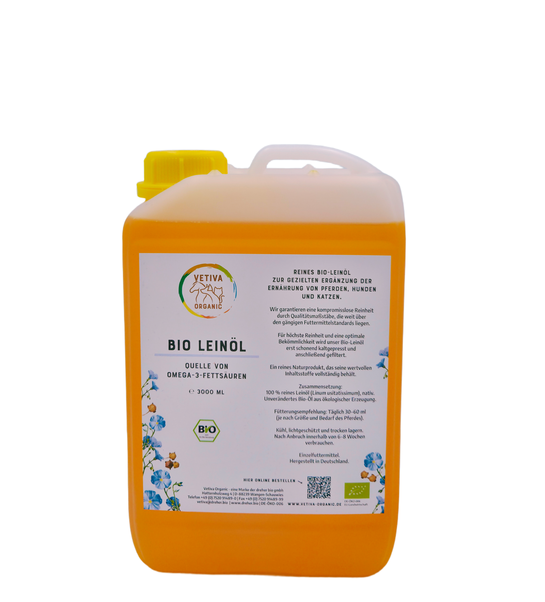 Vetiva - Bio Leinöl