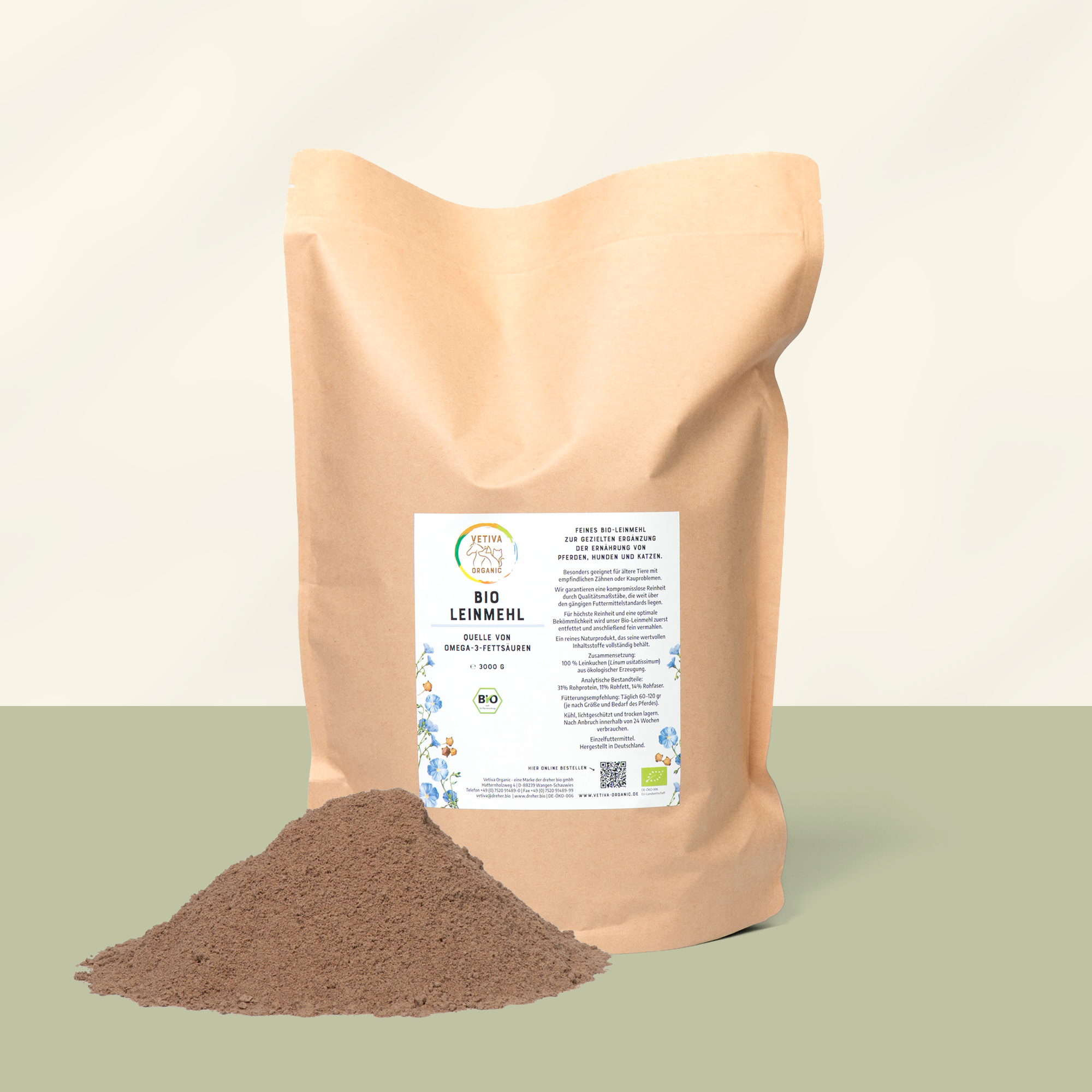 Vetiva - Organic Mix Linseed &amp; Safflower Oil 